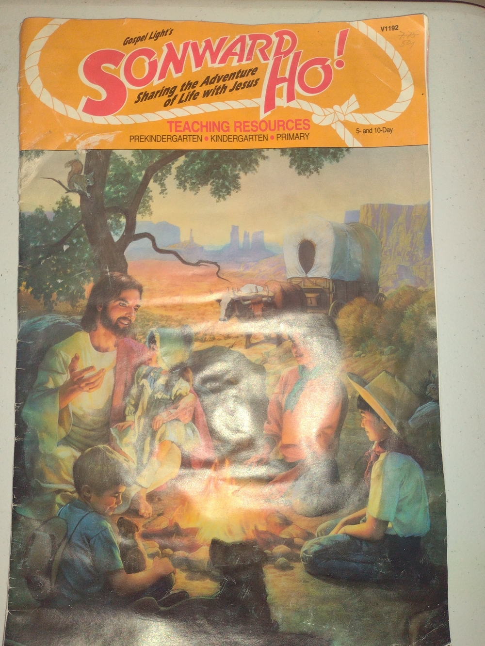Vintage 90s 'Sonward Ho!' Teaching Resources - Yellow Cover